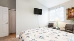 3rd floor guest bedroom, queen bed, 4-pc ensuite, flatscreen TV